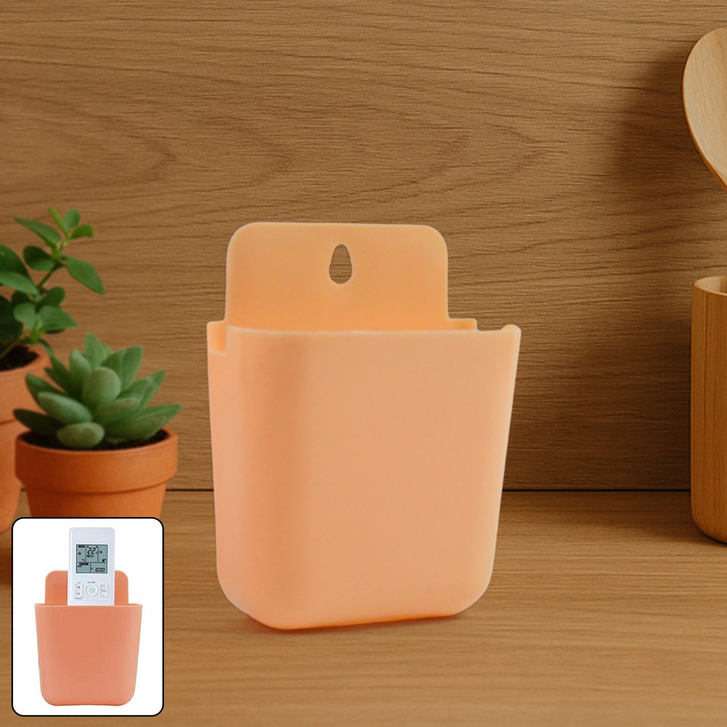 Multi Purpose Wall Mounted Plastic Storage Pocket (1 Pc) Multi Purpose Wall Mounted Plastic Storage Pocket (1 Pc)